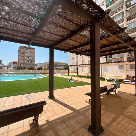 Apartamento 1ª Linea De Playa - Con Piscina Y Parking Playa de Gandia 외부 사진