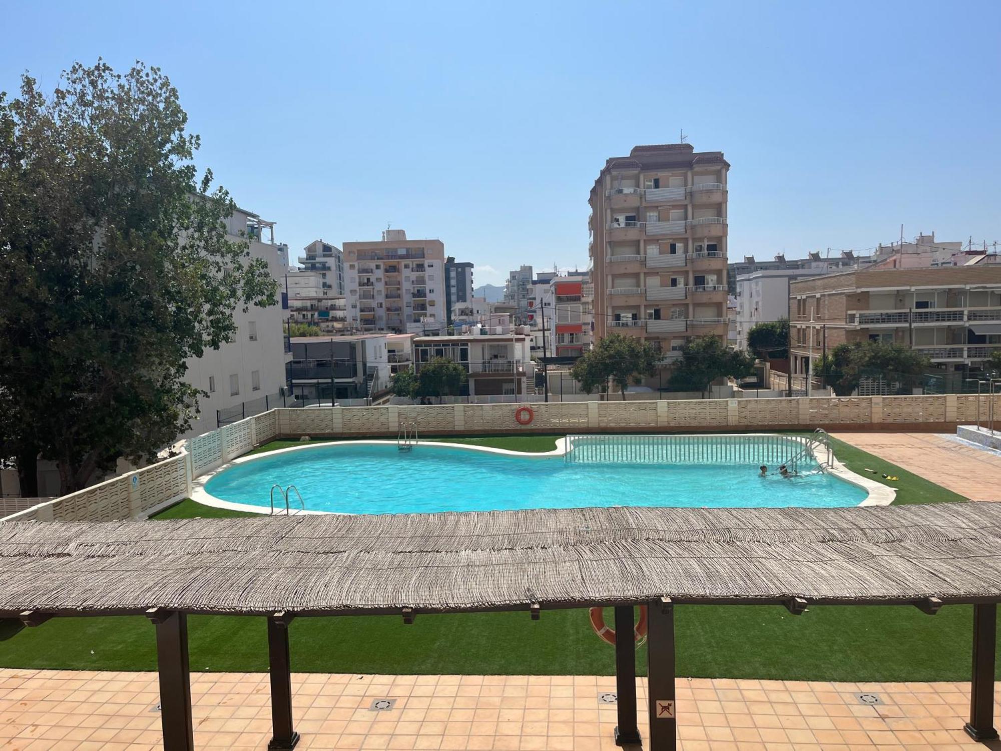 Apartamento 1ª Linea De Playa - Con Piscina Y Parking Playa de Gandia 외부 사진